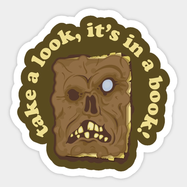 Book of the Dead Sticker by Pufahl